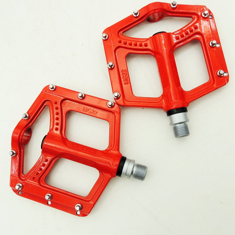 MG22 Mountain Bike Pedals - Chrome Molybdenum Steel Axle with 3-Bearing System