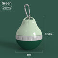Portable Dog Water Bottle with Bowl - Tear-Drop Design Travel Pet Water Dispenser, 200ml