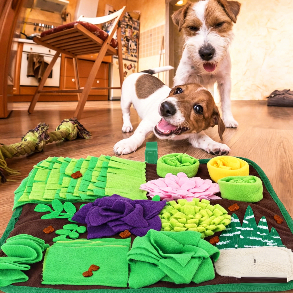 Pet Snuffle Mat – Slow Feeder & Interactive Enrichment Pad for Dogs & Cats