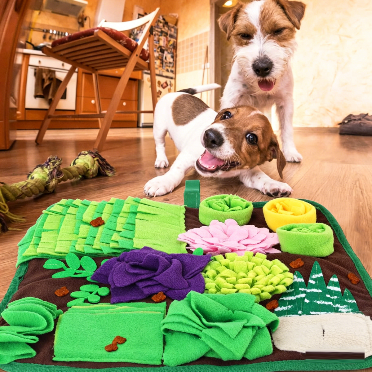 Pet Snuffle Mat – Slow Feeder & Interactive Enrichment Pad for Dogs & Cats