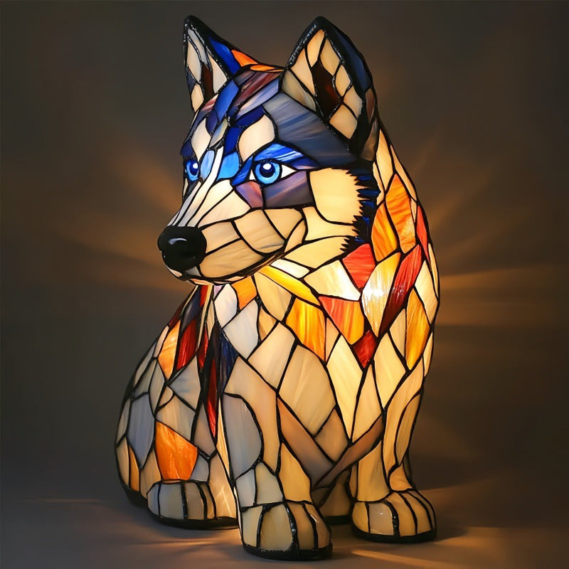 Animal Resin LED Night Light - Cute Bedside Lamp for Living Rooms and Bedrooms