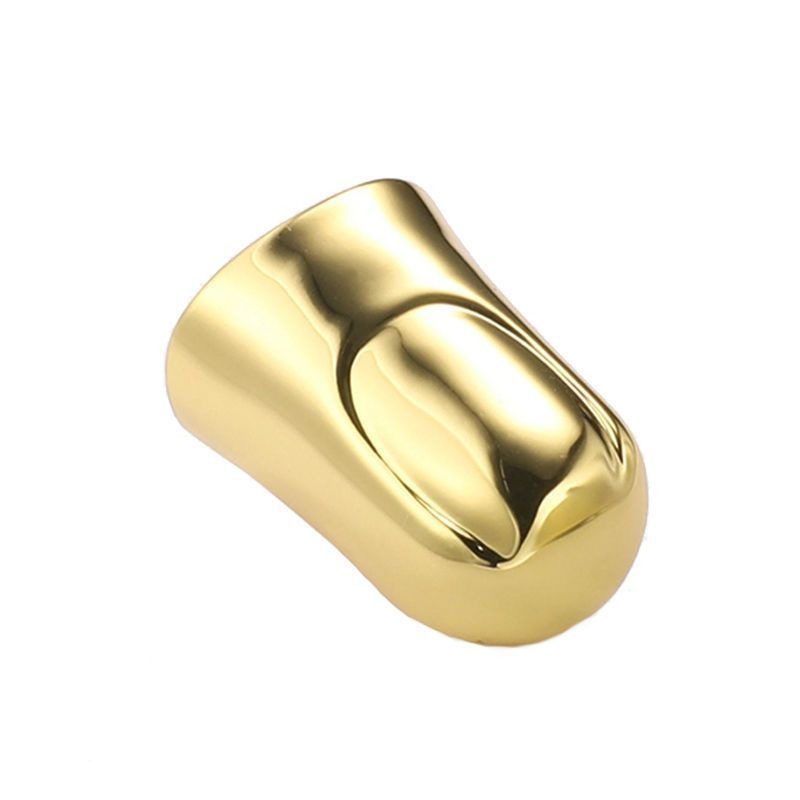 18K Gold & Silver Armour Open Joint Ring – Adjustable Knuckle Ring for Women