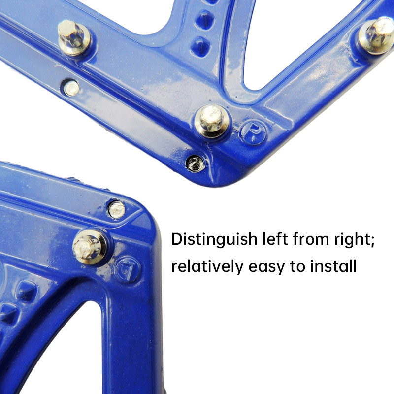 MG22 Mountain Bike Pedals - Chrome Molybdenum Steel Axle with 3-Bearing System