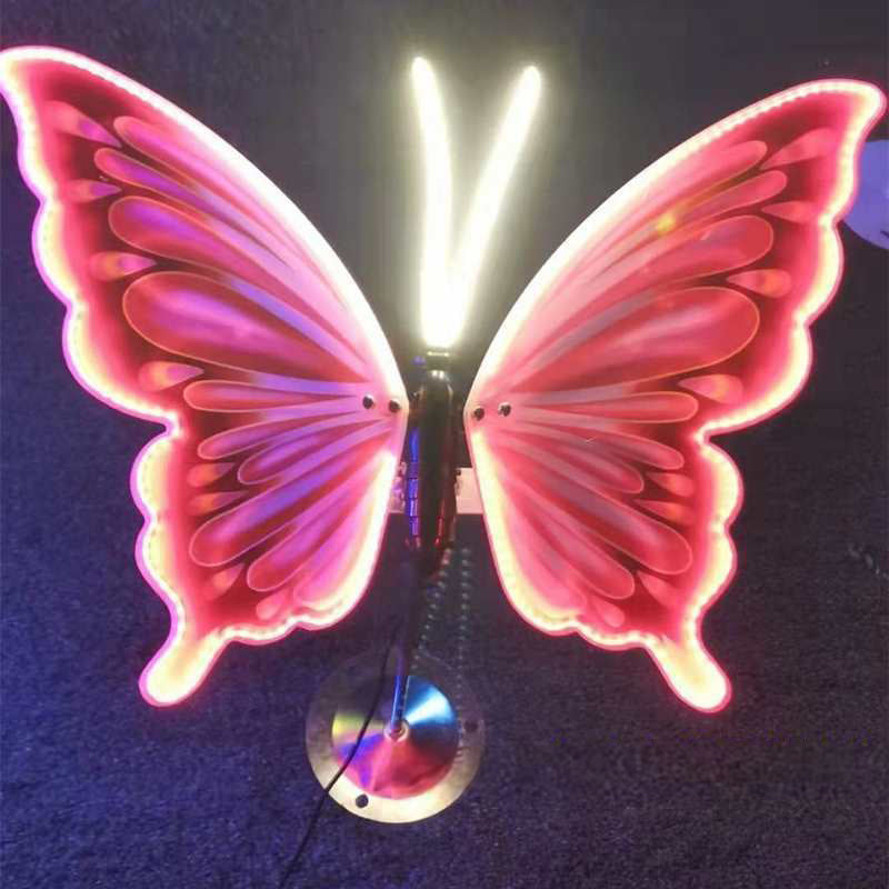 Automatic Fluttering Butterfly Lights - LED Fairy Decor with Realistic Wings for Weddings and Parties