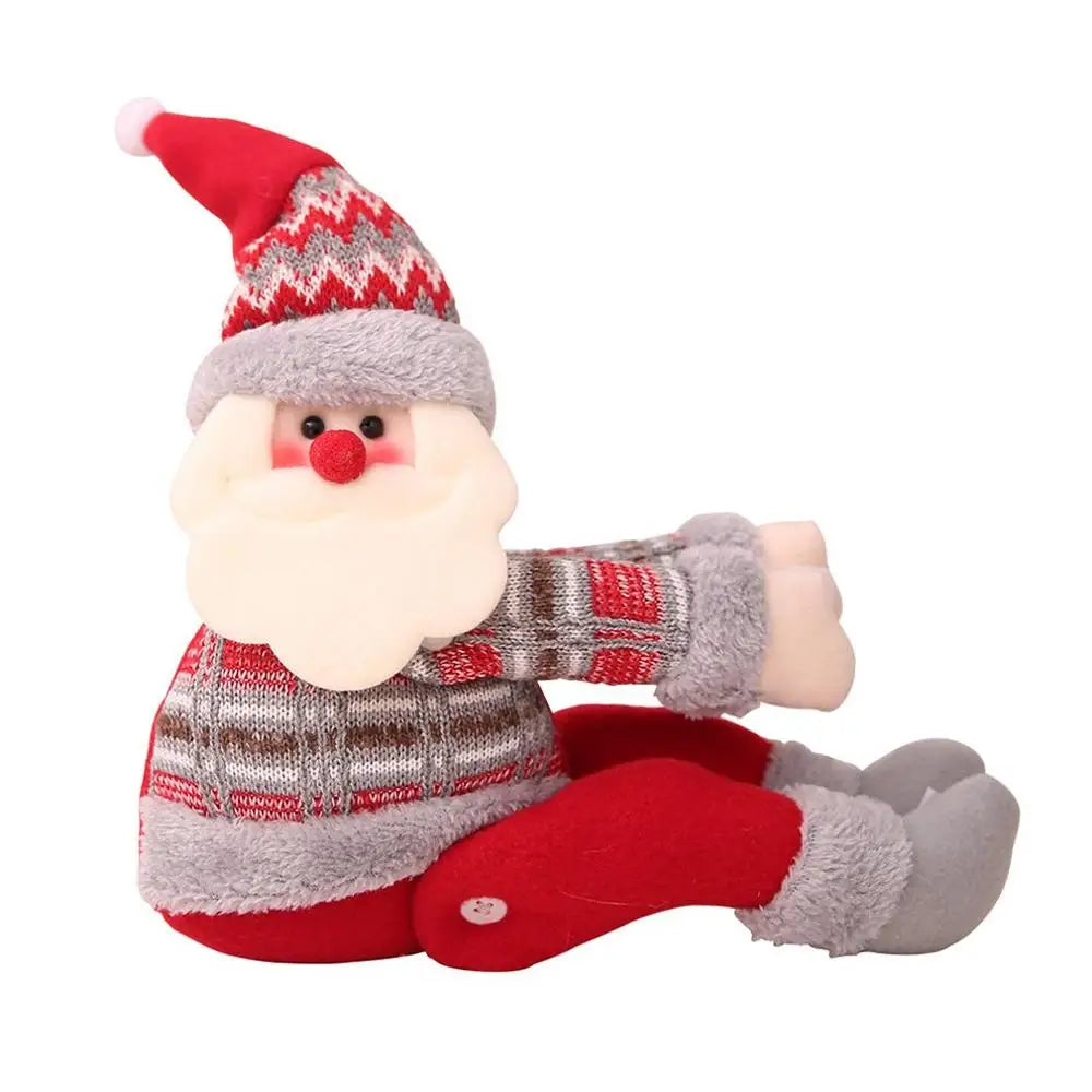 Christmas Curtain Tieback Buckle - Festive Window Decoration in Santa, Snowman & Reindeer